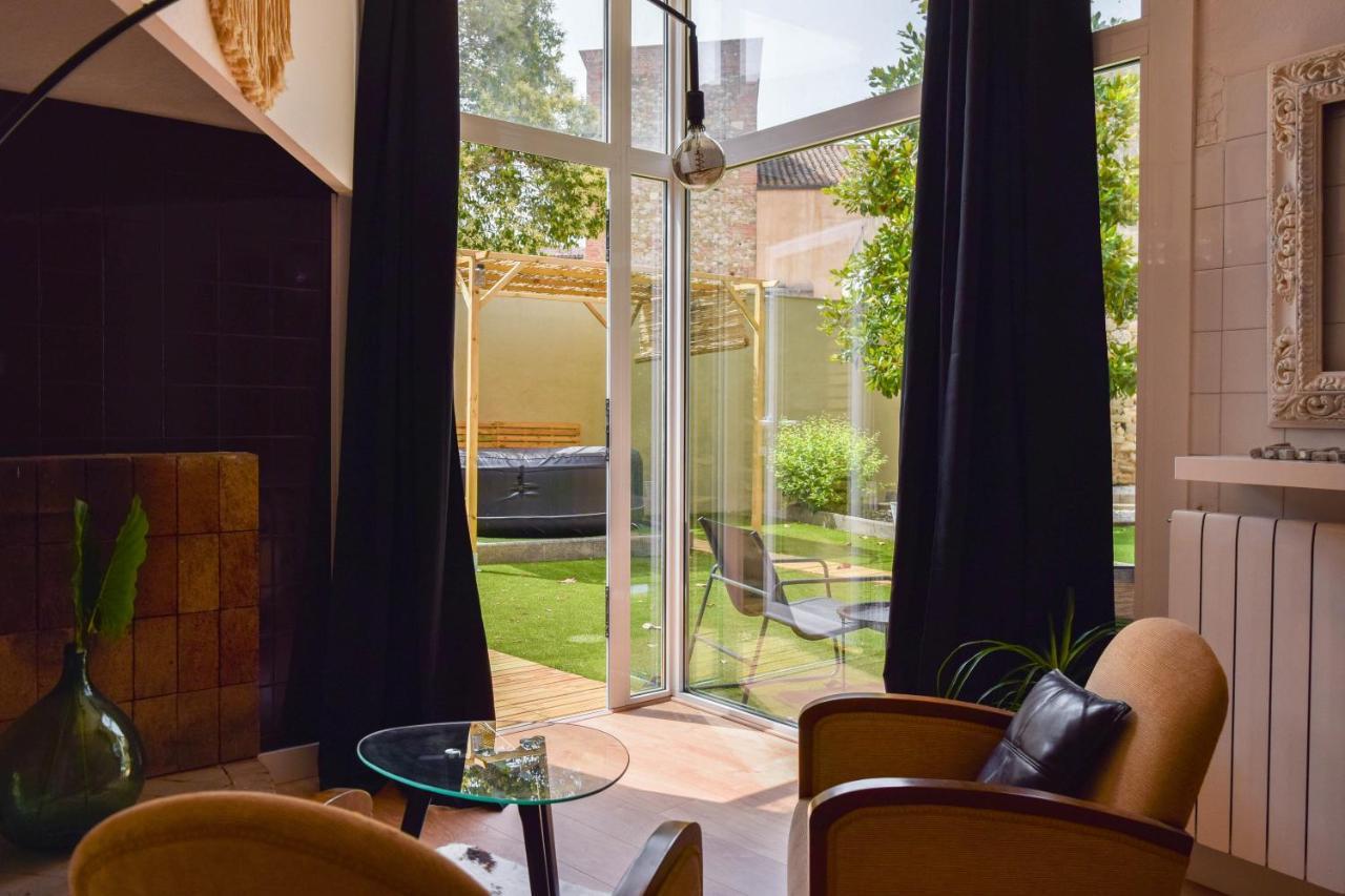 Apartamento Cal Capó alojamiento con jacuzzi Besalú Exterior foto