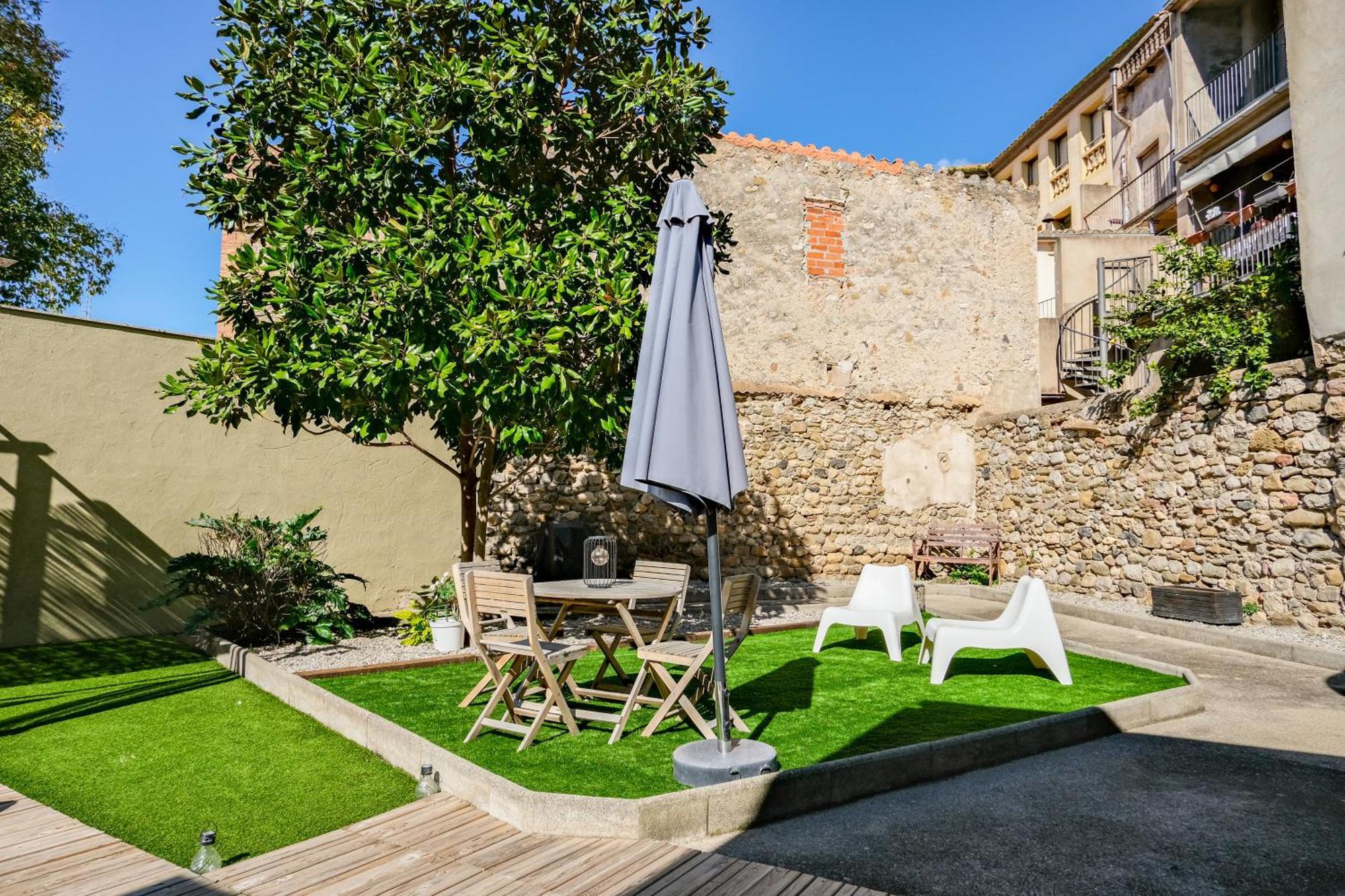Apartamento Cal Capó alojamiento con jacuzzi Besalú Exterior foto