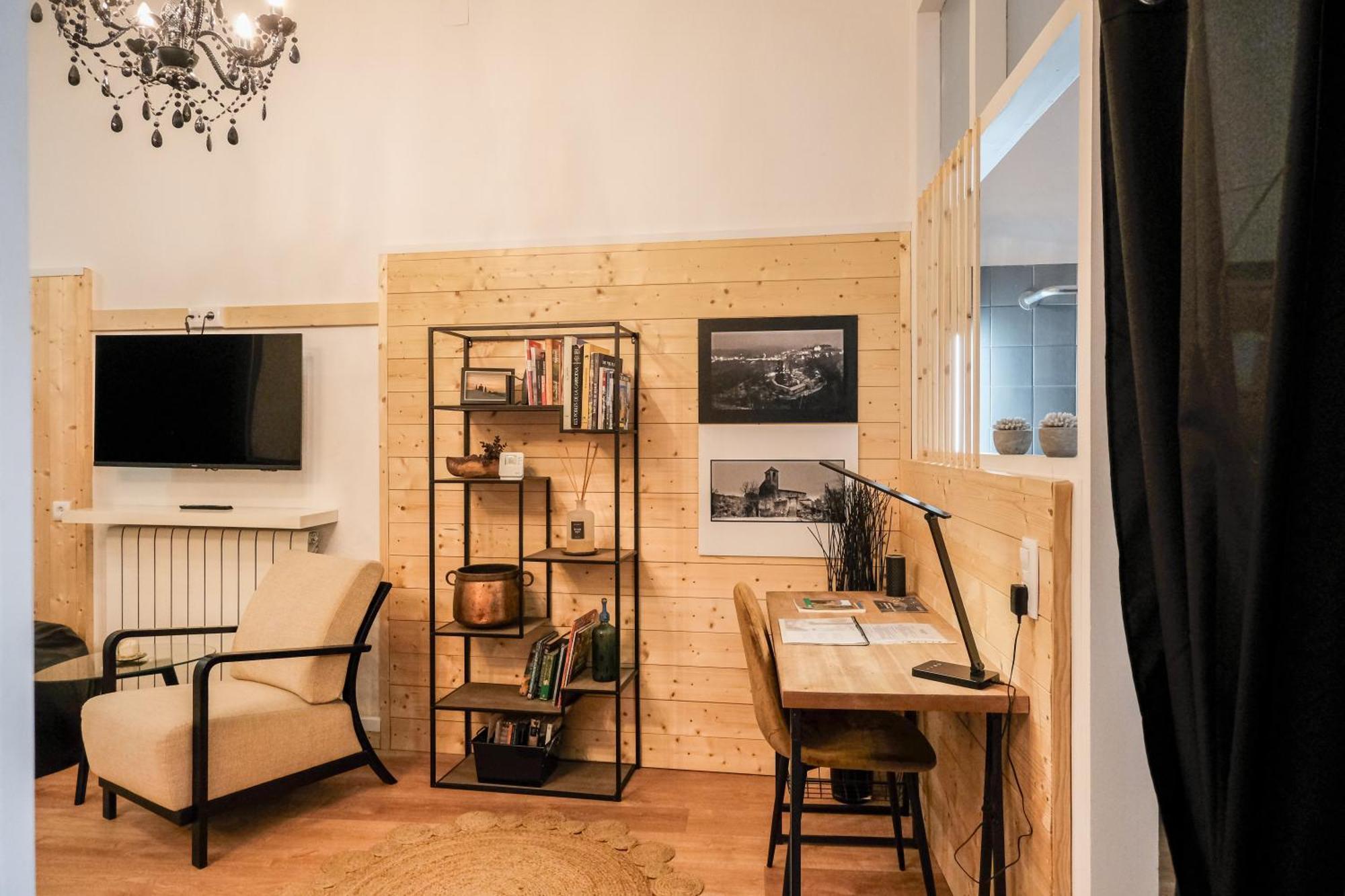 Apartamento Cal Capó alojamiento con jacuzzi Besalú Exterior foto